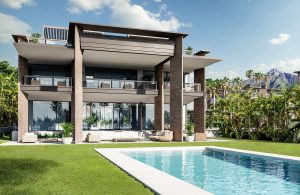 Nieuwbouw Projecten Marbella Costa del Sol uitgelicht 5 Los Palacetes de Banus - Puerto Banus Villas